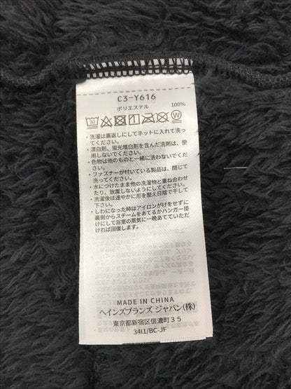 【中古美品】【メンズ】 CHAMPION チャンピオン FLEECE JACKET C3-Y616 フリースジャケット アウター 148-261005-na-25-tagh サイズ：XL カラー：ブラック 万代Net店