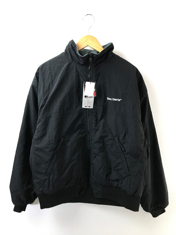 【中古美品】【メンズ】 BEN DAVIS ベンデイビス RV SHELLED FLEECE JACKET T-24780071 リバーシブル シェルド フリースジャケット アウター 147-261005-na-28-tagh サイズ：L カラー：ブラック/チャコール 万代Net店