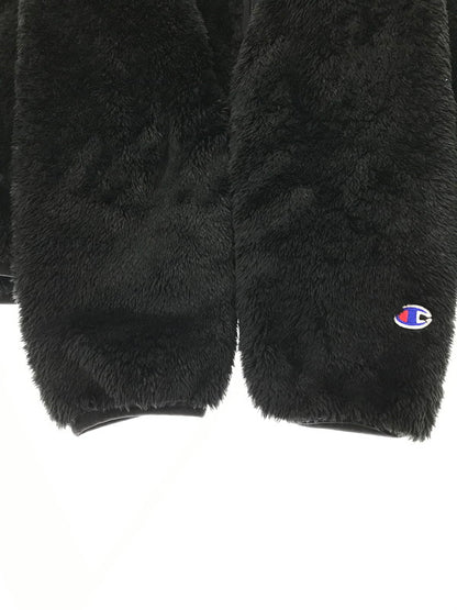 【中古美品】【メンズ】 CHAMPION チャンピオン FLEECE JACKET C3-Y616 フリースジャケット アウター 148-261005-na-26-tagh サイズ：L カラー：ブラック 万代Net店