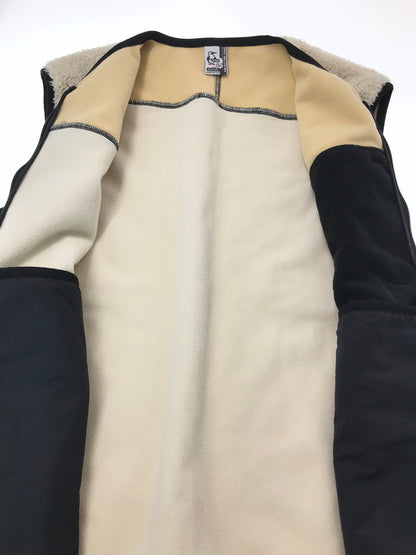 【中古美品】【メンズ】 CHUMS チャムス BONDING FLEECE NO COLLAR VEST CH04-1433 ボンディング フリース ノーカラー ベスト 144-260924-rt-49-tagh サイズ：XL カラー：マルチカラー 万代Net店