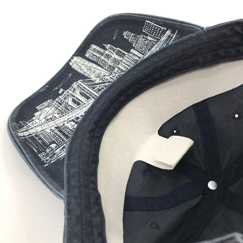 【中古美品】【メンズ】 AMERICAN NEEDLE アメリカンニードル NYC CAP ロゴ キャップ 帽子 185-260925-na-49-tagh カラー：ネイビー 万代Net店