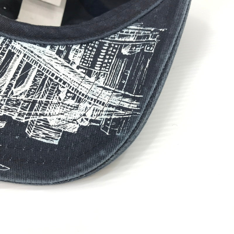 【中古美品】【メンズ】 AMERICAN NEEDLE アメリカンニードル NYC CAP ロゴ キャップ 帽子 185-260925-na-49-tagh カラー：ネイビー 万代Net店