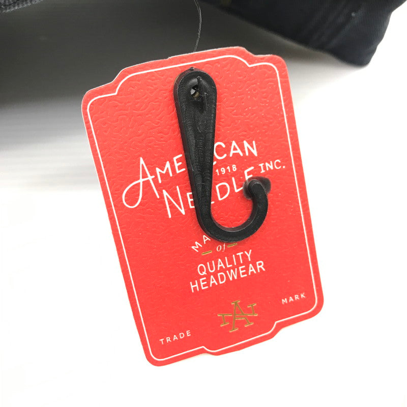 【中古美品】【メンズ】 AMERICAN NEEDLE アメリカンニードル NYC CAP ロゴ キャップ 帽子 185-260925-na-49-tagh カラー：ネイビー 万代Net店