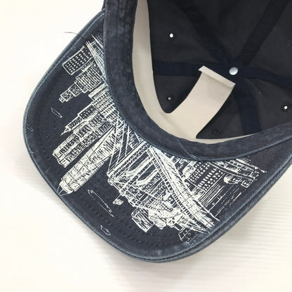 【中古美品】【メンズ】 AMERICAN NEEDLE アメリカンニードル NYC CAP ロゴ キャップ 帽子 185-260925-na-50-tagh カラー：ネイビー 万代Net店