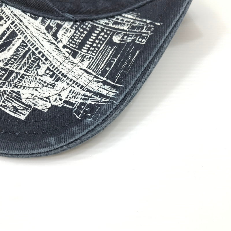 【中古美品】【メンズ】 AMERICAN NEEDLE アメリカンニードル NYC CAP ロゴ キャップ 帽子 185-260925-na-50-tagh カラー：ネイビー 万代Net店