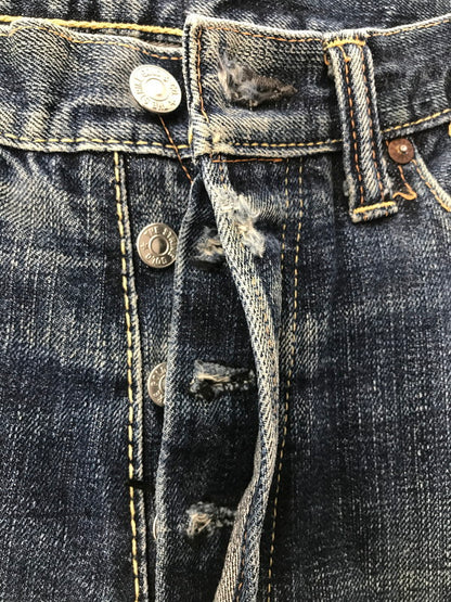 【現状渡し品】【メンズ】 THE STRIKE GOLD ザ ストライクゴールド 銀耳 DENIM PANTS デニムパンツ ボトムス 156-260926-na-15-tagh サイズ：34 カラー：インディゴ 万代Net店
