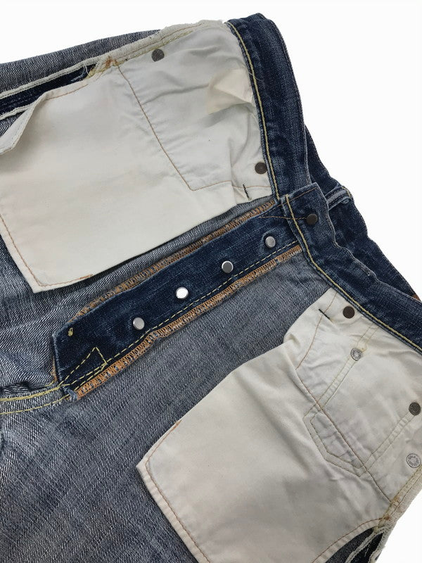 【現状渡し品】【メンズ】 THE STRIKE GOLD ザ ストライクゴールド 銀耳 DENIM PANTS デニムパンツ ボトムス 156-260926-na-15-tagh サイズ：34 カラー：インディゴ 万代Net店