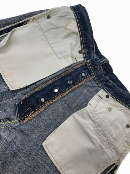 【現状渡し品】【メンズ】 THE STRIKE GOLD ザ ストライクゴールド 銀耳 DENIM PANTS デニムパンツ ボトムス 156-260926-na-15-tagh サイズ：34 カラー：インディゴ 万代Net店