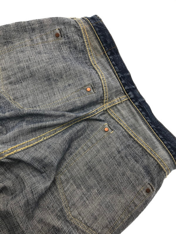 【現状渡し品】【メンズ】 THE STRIKE GOLD ザ ストライクゴールド 銀耳 DENIM PANTS デニムパンツ ボトムス 156-260926-na-15-tagh サイズ：34 カラー：インディゴ 万代Net店