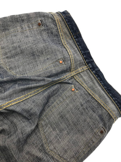 【現状渡し品】【メンズ】 THE STRIKE GOLD ザ ストライクゴールド 銀耳 DENIM PANTS デニムパンツ ボトムス 156-260926-na-15-tagh サイズ：34 カラー：インディゴ 万代Net店