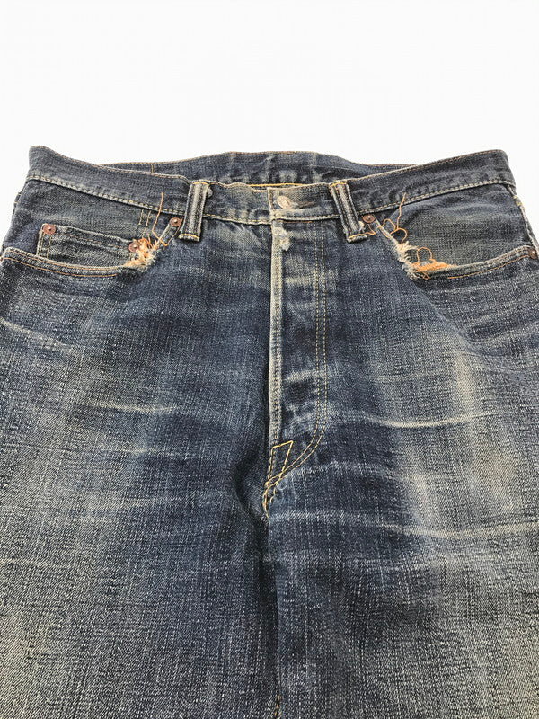 【現状渡し品】【メンズ】 THE STRIKE GOLD ザ ストライクゴールド 銀耳 DENIM PANTS デニムパンツ ボトムス 156-260926-na-15-tagh サイズ：34 カラー：インディゴ 万代Net店