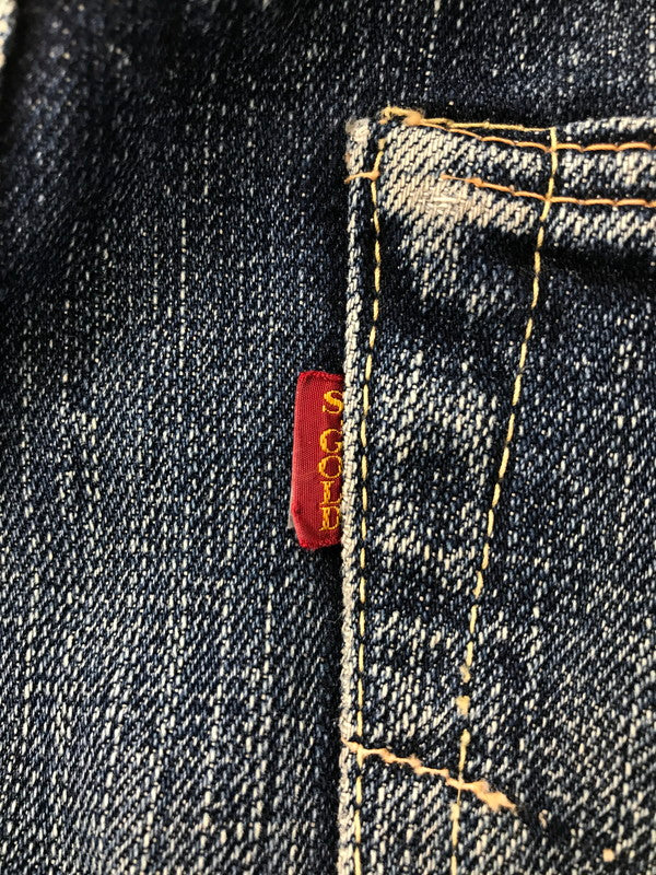 【現状渡し品】【メンズ】 THE STRIKE GOLD ザ ストライクゴールド 銀耳 DENIM PANTS デニムパンツ ボトムス 156-260926-na-15-tagh サイズ：34 カラー：インディゴ 万代Net店