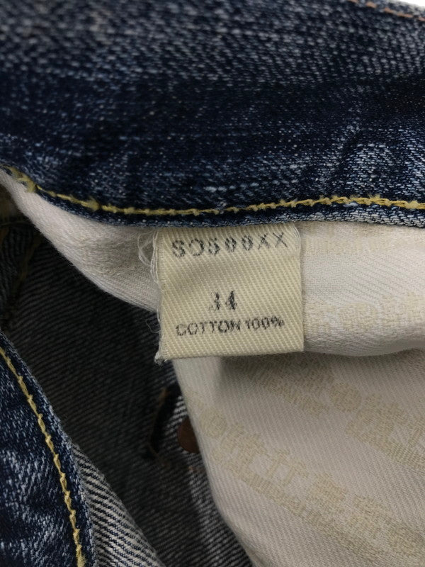 【現状渡し品】【メンズ】 SAMURAI JEANS サムライジーンズ DENIM PANTS S0500XX 銀耳 男気 デニムパンツ ボトムス 156-260926-na-16-tagh サイズ：34 カラー：インディゴ 万代Net店