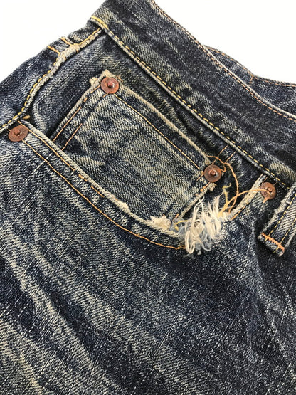 【現状渡し品】【メンズ】 SAMURAI JEANS サムライジーンズ DENIM PANTS S0500XX 銀耳 男気 デニムパンツ ボトムス 156-260926-na-16-tagh サイズ：34 カラー：インディゴ 万代Net店