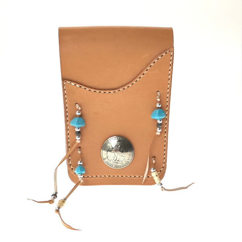【中古品】【メンズ】 UNKNOWN LEATHER MEDICINE BAG レザー メディスン バッグ カバン 188-261014-na-22-tagh カラー：キャメル 万代Net店