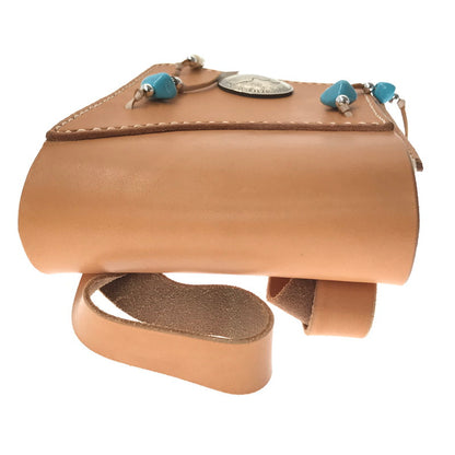 【中古品】【メンズ】 UNKNOWN LEATHER MEDICINE BAG レザー メディスン バッグ カバン 188-261014-na-22-tagh カラー：キャメル 万代Net店