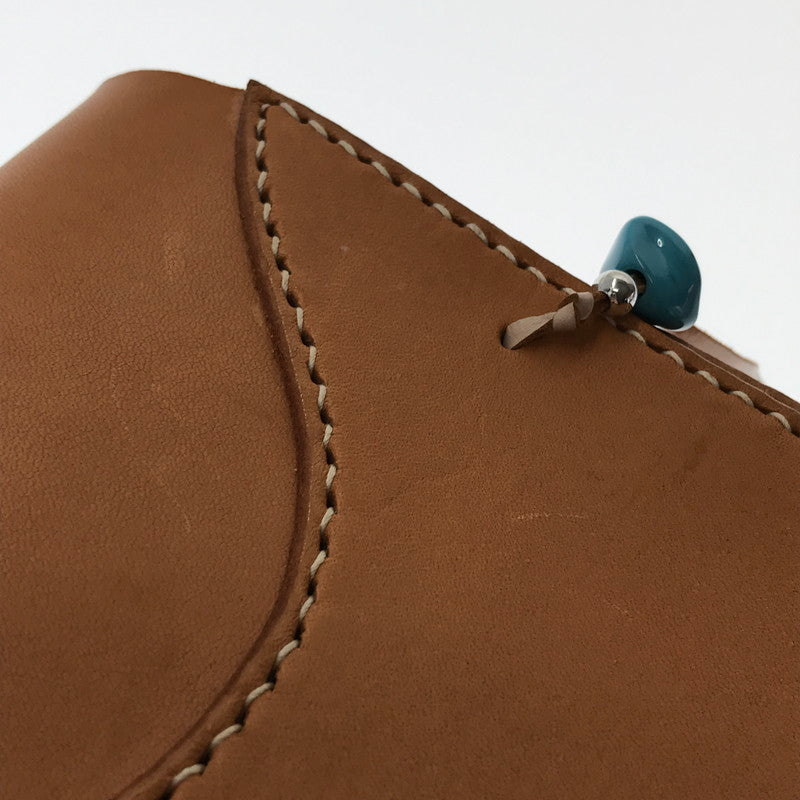【中古品】【メンズ】 UNKNOWN LEATHER MEDICINE BAG レザー メディスン バッグ カバン 188-261014-na-22-tagh カラー：キャメル 万代Net店