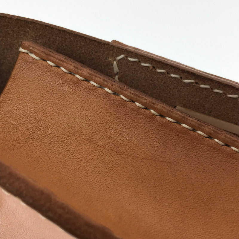 【中古品】【メンズ】 UNKNOWN LEATHER MEDICINE BAG レザー メディスン バッグ カバン 188-261014-na-22-tagh カラー：キャメル 万代Net店