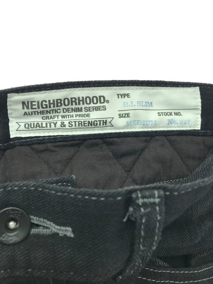 【中古品】【メンズ】 NEIGHBORHOOD ネイバーフッド DENIM PANTS 172BENH-PTM03 デニムパンツ ボトムス 153-261014-na-05-tagh サイズ：M カラー：ブラック 万代Net店