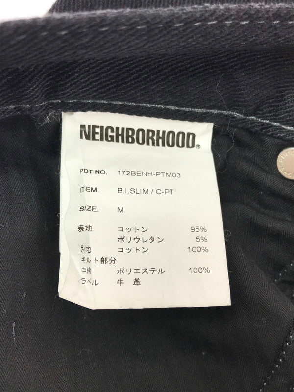 【中古品】【メンズ】 NEIGHBORHOOD ネイバーフッド DENIM PANTS 172BENH-PTM03 デニムパンツ ボトムス 153-261014-na-05-tagh サイズ：M カラー：ブラック 万代Net店