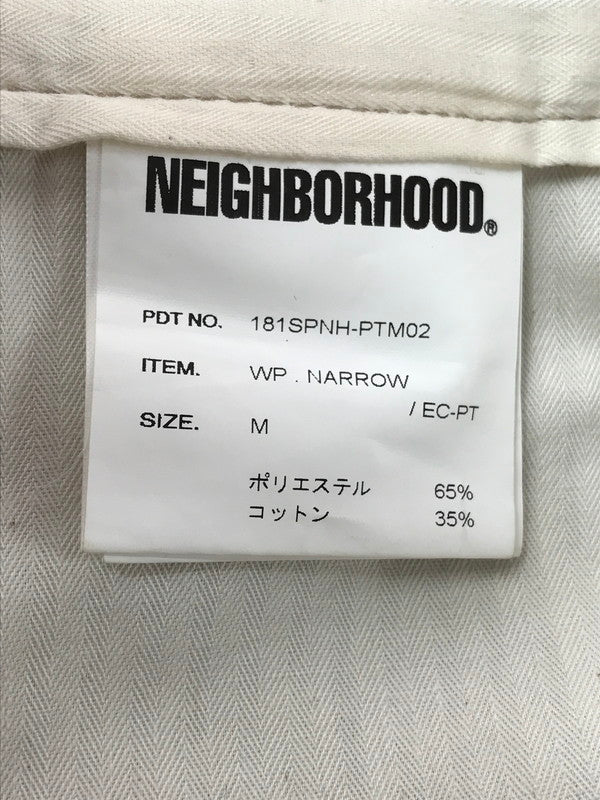 【中古品】【メンズ】 NEIGHBORHOOD ネイバーフッド WP.NARROW EC-PT 181SPNH-PTM02 ラークパンツ ボトムス 153-261014-na-08-tagh サイズ：M カラー：ベージュ 万代Net店