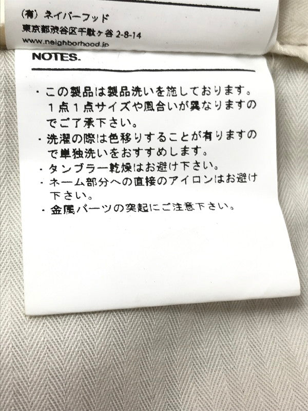 【中古品】【メンズ】 NEIGHBORHOOD ネイバーフッド WP.NARROW EC-PT 181SPNH-PTM02 ラークパンツ ボトムス 153-261014-na-08-tagh サイズ：M カラー：ベージュ 万代Net店