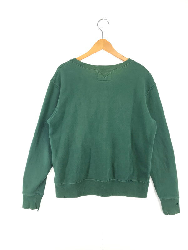 【中古品】【メンズ】 NEIGHBORHOOD ネイバーフッド CREWNECK SWEATSHIRT 142STNH-CSM07 クルーネック スウェットシャツ トップス トレーナー 142-261010-ty-04-tagh サイズ：M カラー：グリーン 万代Net店