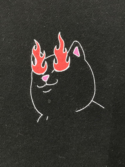 【中古品】【メンズ】 RIPNDIP リップンディップ IGNITE HOODIE イグナイト フーディー プルオーバーパーカー 142-261005-na-40-tagh サイズ：M カラー：ブラック 万代Net店