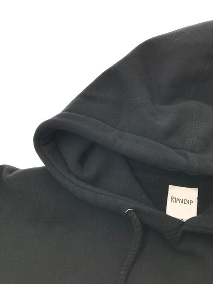 【中古品】【メンズ】 RIPNDIP リップンディップ IGNITE HOODIE イグナイト フーディー プルオーバーパーカー 142-261005-na-40-tagh サイズ：M カラー：ブラック 万代Net店