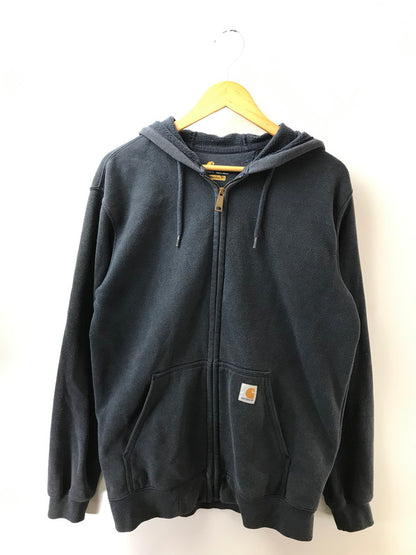 【現状渡し品】【メンズ】 CARHARTT カーハート ORIGINAL FIT ZIP HOODIE ジップアップ フーディー パーカー 146-261005-na-39-tagh サイズ：M カラー：ネイビー 万代Net店