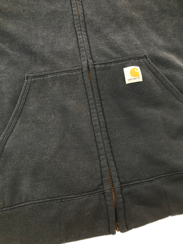 【現状渡し品】【メンズ】 CARHARTT カーハート ORIGINAL FIT ZIP HOODIE ジップアップ フーディー パーカー 146-261005-na-39-tagh サイズ：M カラー：ネイビー 万代Net店