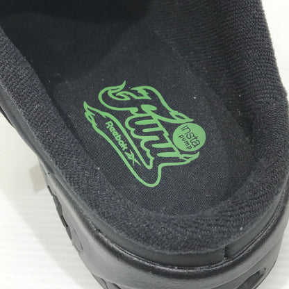 【中古美品】【メンズ】 SOUTH2 WEST8 サウスツーウェストエイト × REEBOK リーボック INSTAPUMP FURY MULE BLACK BLACK GREEN 100217328 スニーカー 靴 162-260925-rt-06-tagh サイズ：29cm US11 カラー：ブラック 万代Net店