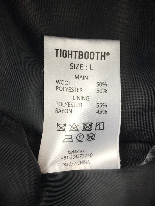 【中古品】【メンズ】 TIGHTBOOTH PRODUCTION タイトブース プロダクション TWEED CARGO PANTS FW23-B01 ツイード カーゴパンツ ボトムス 153-261014-na-06-tagh サイズ：L カラー：グレー系 万代Net店