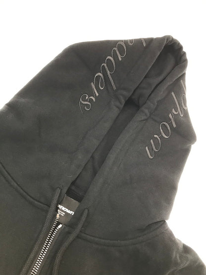 【中古品】【メンズ】 UNKNOWN アンノウン FULL ZIP HOODIE フルジップ フーディー パーカー 142-260926-na-10-tagh サイズ：M カラー：ブラック 万代Net店