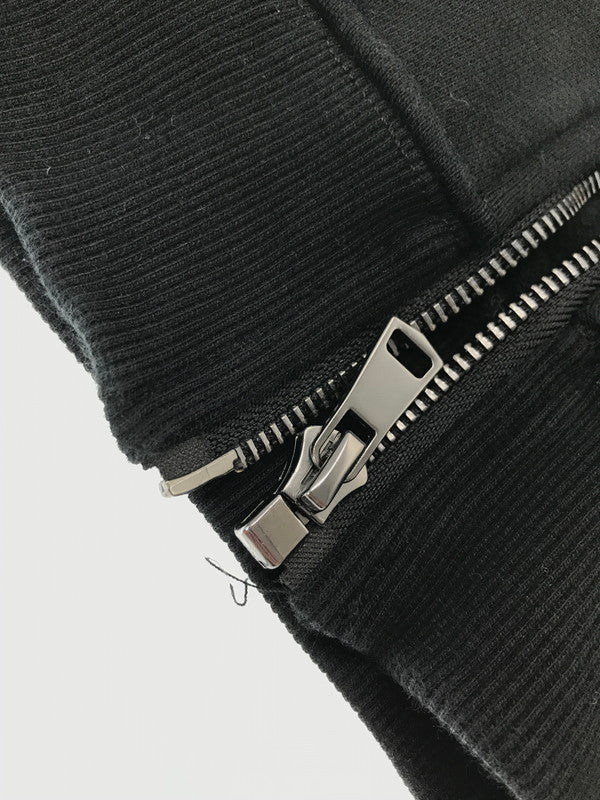 【中古品】【メンズ】 UNKNOWN アンノウン FULL ZIP HOODIE フルジップ フーディー パーカー 142-260926-na-10-tagh サイズ：M カラー：ブラック 万代Net店