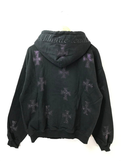 【中古品】【メンズ】 UNKNOWN アンノウン FULL ZIP HOODIE フルジップ フーディー パーカー 142-260926-na-10-tagh サイズ：M カラー：ブラック 万代Net店
