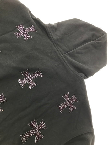 【中古品】【メンズ】 UNKNOWN アンノウン FULL ZIP HOODIE フルジップ フーディー パーカー 142-260926-na-10-tagh サイズ：M カラー：ブラック 万代Net店