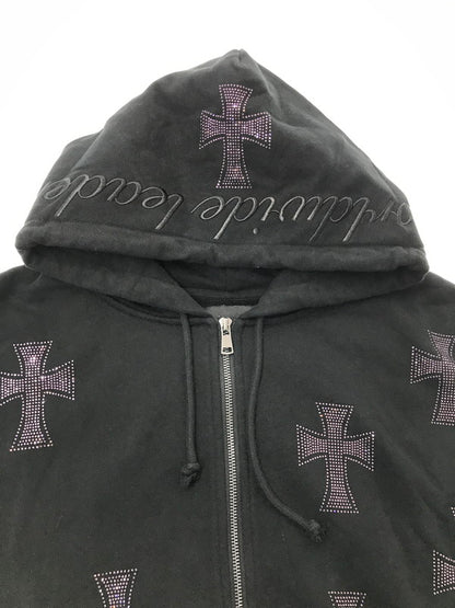 【中古品】【メンズ】 UNKNOWN アンノウン FULL ZIP HOODIE フルジップ フーディー パーカー 142-260926-na-10-tagh サイズ：M カラー：ブラック 万代Net店