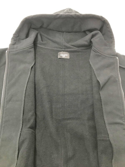 【中古品】【メンズ】 UNKNOWN アンノウン FULL ZIP HOODIE フルジップ フーディー パーカー 142-260926-na-10-tagh サイズ：M カラー：ブラック 万代Net店