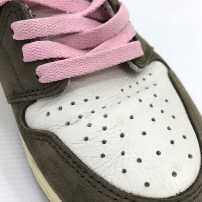【中古品】【メンズ】 NIKE ナイキ×TRAVIS SCOTT トラヴィス・スコット AIR JORDAN 1 RETRO HIGH OG TS SP CD4487-100 エアジョーダン 1 レトロ ハイ スニーカー 靴 160-260925-na-33-tagh サイズ：27cm US 9 カラー：SAIL/BLACK-DARK MOCHA 万代Net店