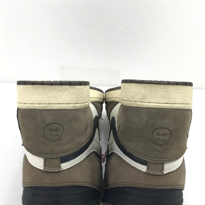【中古品】【メンズ】 NIKE ナイキ×TRAVIS SCOTT トラヴィス・スコット AIR JORDAN 1 RETRO HIGH OG TS SP CD4487-100 エアジョーダン 1 レトロ ハイ スニーカー 靴 160-260925-na-33-tagh サイズ：27cm US 9 カラー：SAIL/BLACK-DARK MOCHA 万代Net店