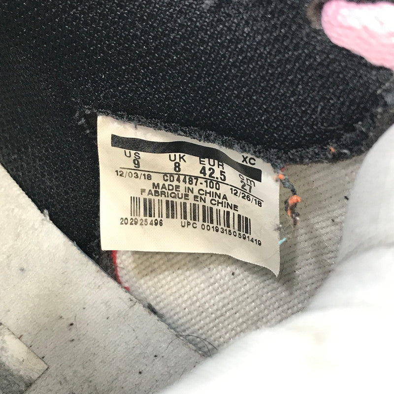 【中古品】【メンズ】 NIKE ナイキ×TRAVIS SCOTT トラヴィス・スコット AIR JORDAN 1 RETRO HIGH OG TS SP CD4487-100 エアジョーダン 1 レトロ ハイ スニーカー 靴 160-260925-na-33-tagh サイズ：27cm US 9 カラー：SAIL/BLACK-DARK MOCHA 万代Net店