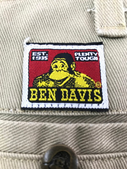 【中古品】【メンズ】 BEN DAVIS ベンデイビス WORK PANTS 695 ワークパンツ ボトムス 157-261014-na-02-tagh サイズ：36 カラー：ベージュ 万代Net店