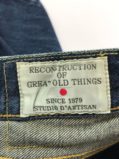 【中古品】【メンズ】 STUDIO D'ARTISAN ステュディオ ダルチザン DENIM PANTS SD-107 デニム パンツ ジーパン ボトムス 156-260926-rt-37-tagh サイズ：29 カラー：インディゴ 万代Net店