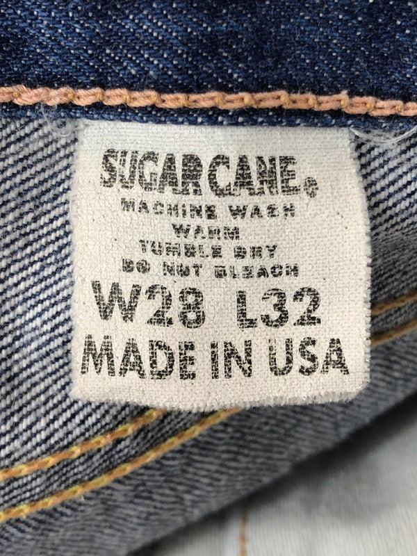 【中古品】【メンズ】 SUGAR CANE シュガーケーン STAR DENIM PANTS LOT724 スター デニム パンツ ジーパン ボトムス 156-260926-rt-35-tagh サイズ：W28 L32 カラー：インディゴ 万代Net店