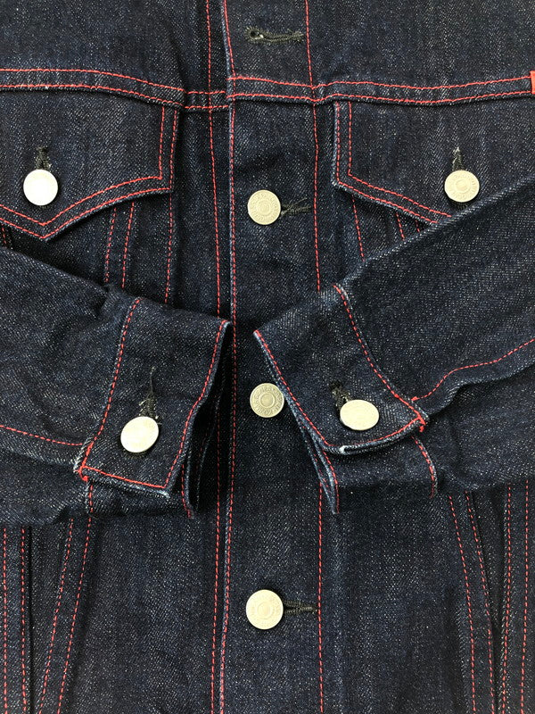 【中古品】【メンズ】 KOJIMA GENES コジマ ジーンズ × LAGER BEER ラガー ビール DENIM JACKET デニム ジャケット ライトアウター ジージャン 145-260926-rt-21-tagh サイズ：M カラー：インディゴ 万代Net店