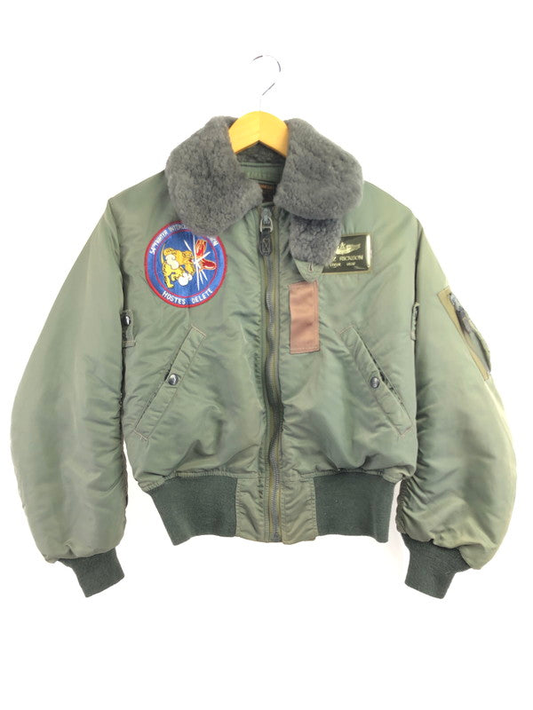 【中古品】【メンズ】 BUZZ RICKSON'S バズリクソンズ B-15D FLIGHT JACKET M13515 M品番 フライト ジャケット アウター 145-260930-rt-14-tagh サイズ：36 カラー：カーキ 万代Net店