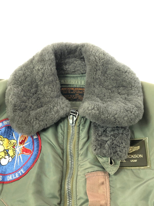 【中古品】【メンズ】 BUZZ RICKSON'S バズリクソンズ B-15D FLIGHT JACKET M13515 M品番 フライト ジャケット アウター 145-260930-rt-14-tagh サイズ：36 カラー：カーキ 万代Net店