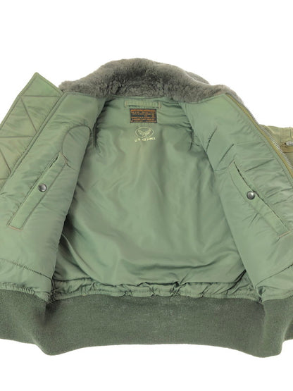 【中古品】【メンズ】 BUZZ RICKSON'S バズリクソンズ B-15D FLIGHT JACKET M13515 M品番 フライト ジャケット アウター 145-260930-rt-14-tagh サイズ：36 カラー：カーキ 万代Net店