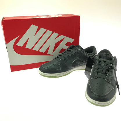 【中古美品】【メンズ】 NIKE ナイキ DUNK LOW RETRO PREMIUM DQ7681-001 ダンク ロー レトロ プレミアム スニーカー 靴 160-261003-na-15-tagh サイズ：27.5cm US 9.5 カラー：IRON GREY/PHANTOM-SCREAM GREEN 万代Net店